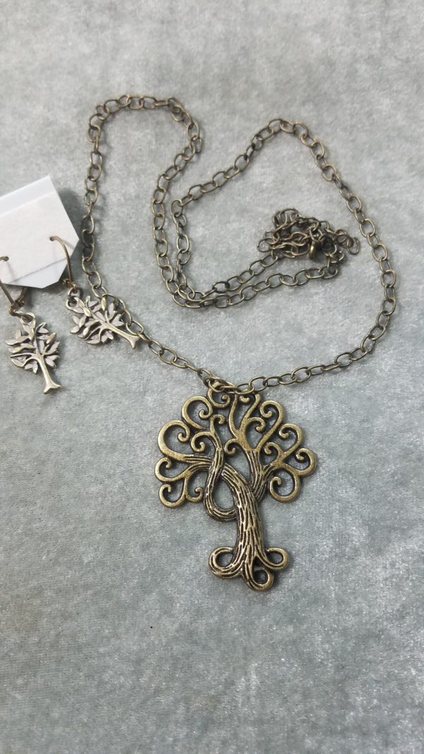 Tree of Life Necklace and Earrings
