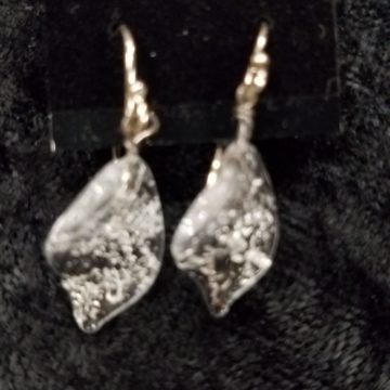 Vintage Czech Glass Earrings